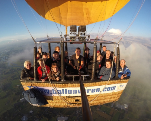 Ballonvaart Apeldoorn naar Okkenbroek